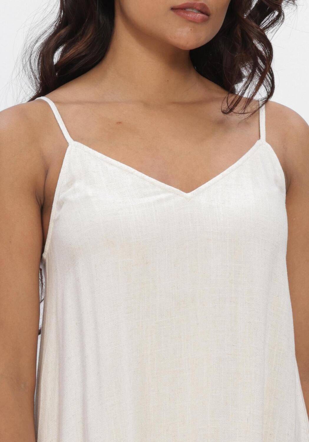 Beige OBJECT Kleider OBJSANNE LO STRAP DRESS - large