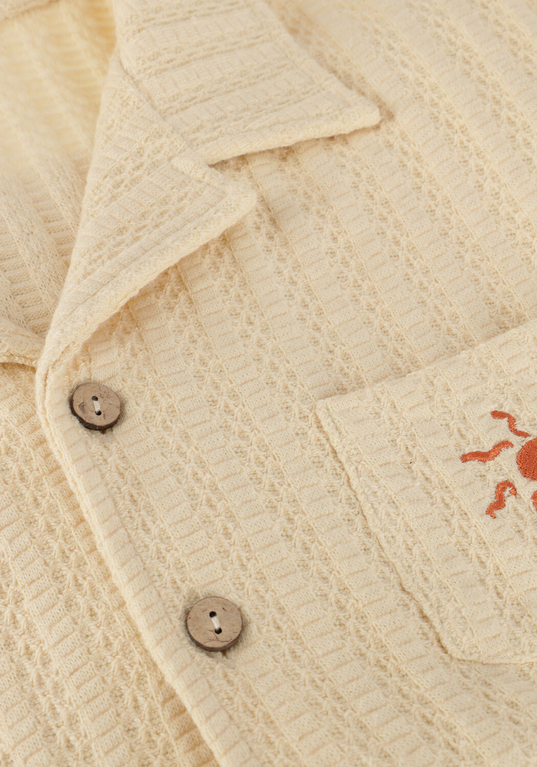 Beige AMMEHOELA Strickjacke CODYKNIT - large