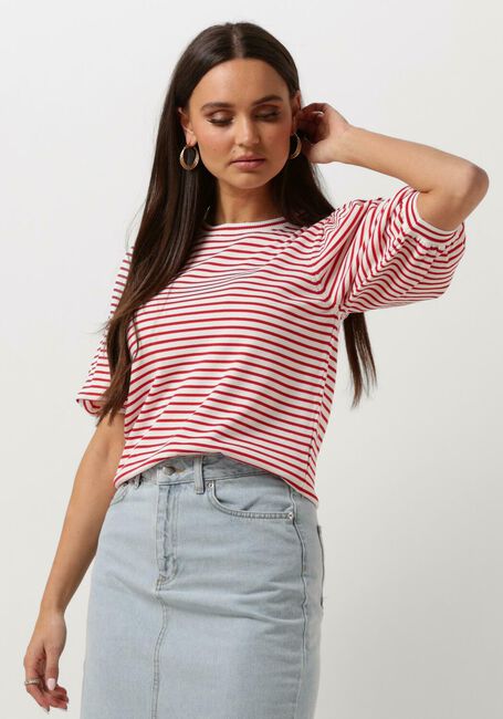 Rote JANSEN AMSTERDAM Tops & T-shirts K136 KNIT TOP 3/4 SLEEVE - large