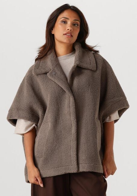 Taupe KNIT-TED Strickjacke TAM - large