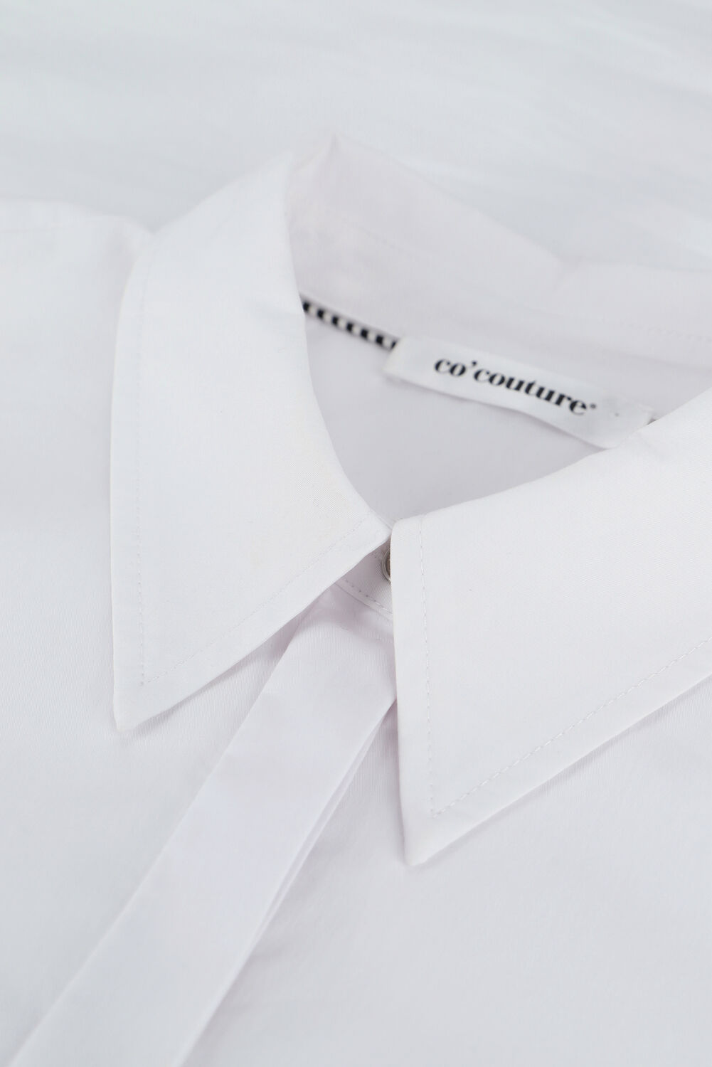 Wei&szlig;e CO'COUTURE Blusen HANNAH MIDI SHIRT - large