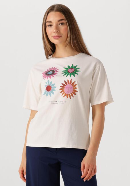 Ecru FABIENNE CHAPOT T-shirt STEVE SKETCHBOOK T-SHIRT - large