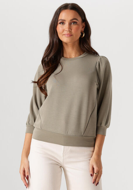 Grüne SELECTED FEMME Pullover SLFTENNY 3/4 SWEAT TOP - large