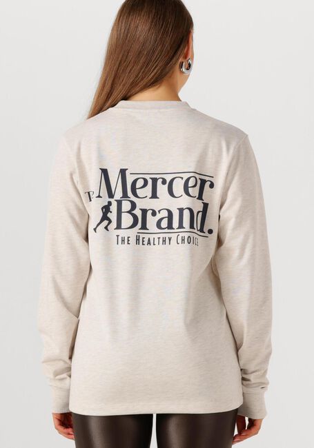 Ecru MERCER AMSTERDAM Pullover THE MERCER LONG-SLEEVE - large