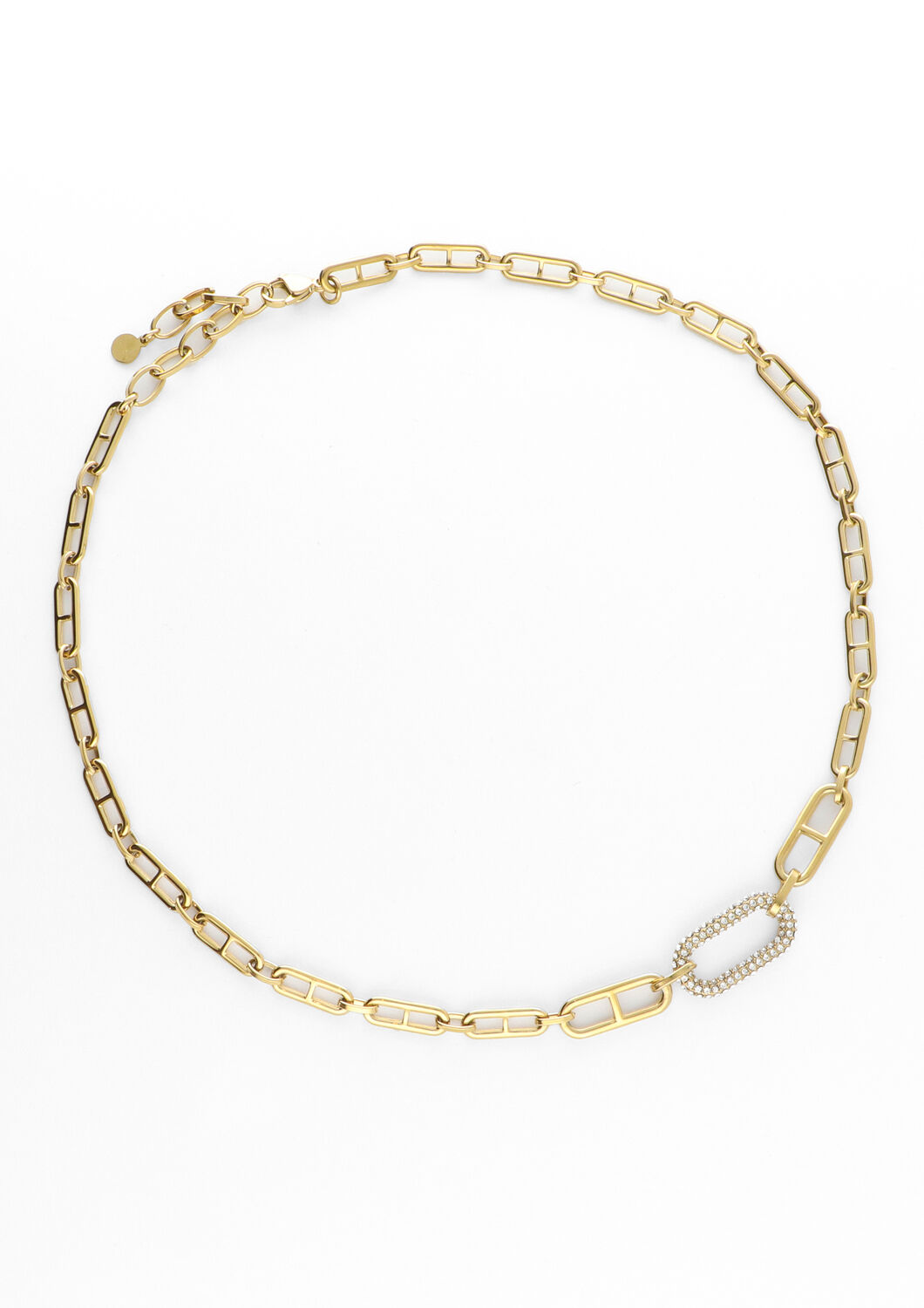 Goldfarbig NOTRE-V Kette OMFW22-018