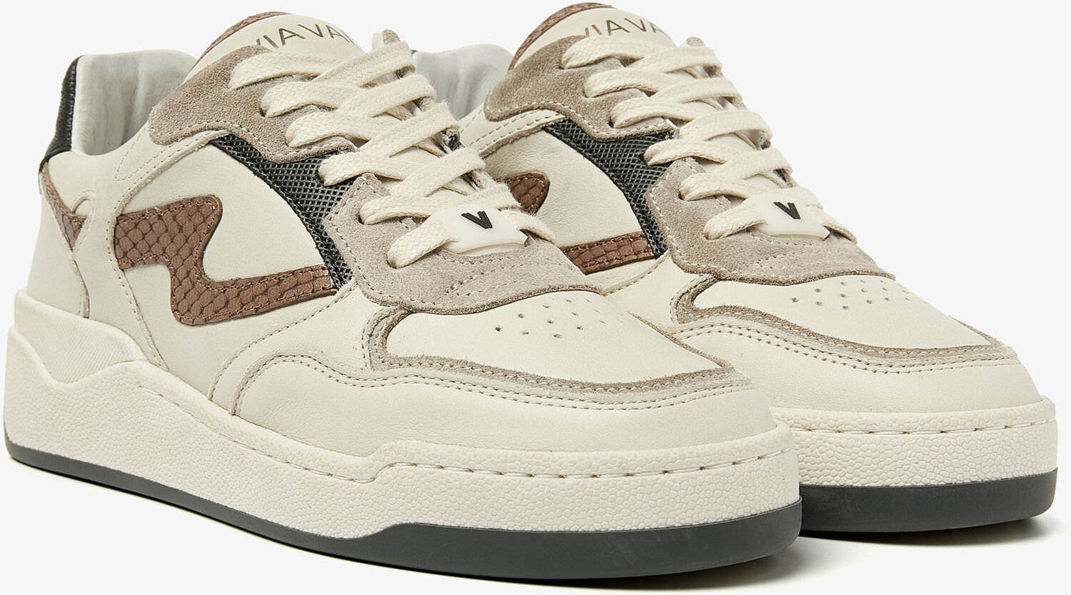 Wei&szlig;e VIA VAI Sneaker Low SAM LEVI - large