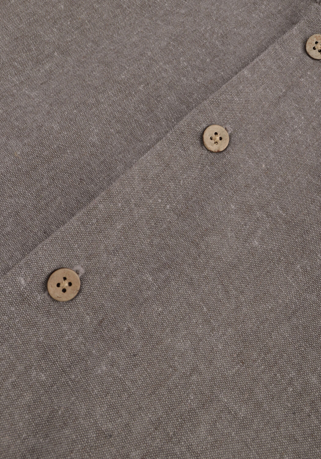 Braune ANERKJENDT Casual-Oberhemd AKLEON S/S COT/LINEN SHIRT - large