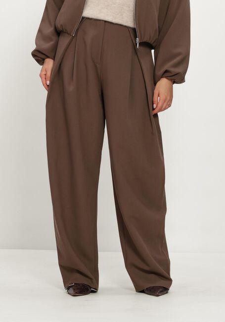 Braune LINA LOCCHI Weite Hose LL-BERYL - large