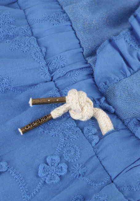 Blaue LIKE FLO Minikleid 3D FLOWER JERSEY DRESS - large