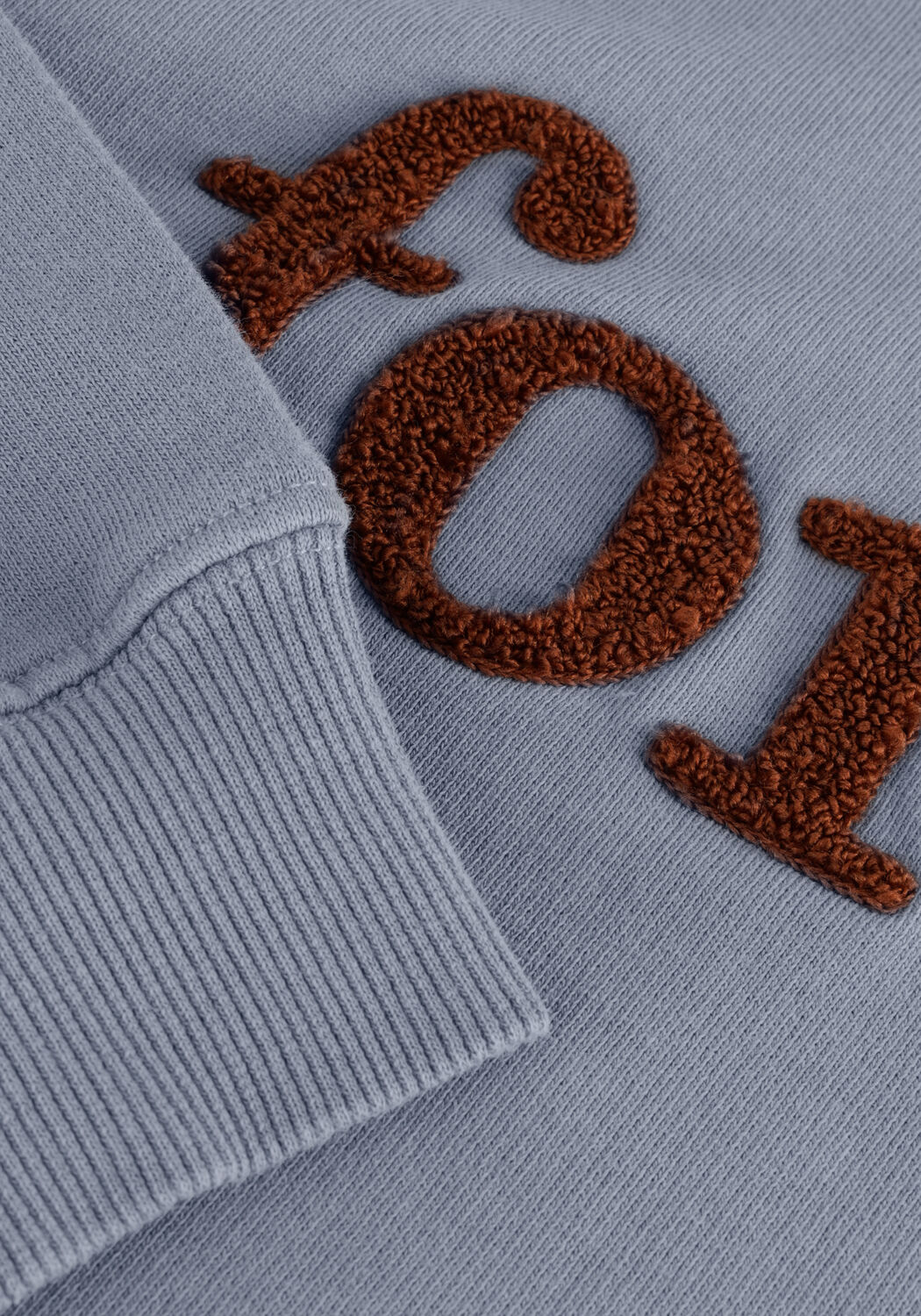 Blaue FOR&Eacute;T Sweatshirt SPRUCE SWEATSHIRT - large