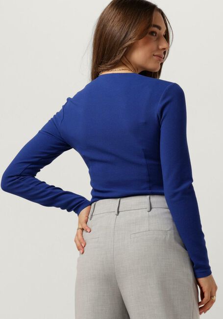Blaue VANILIA Tops & T-shirts 90S V NECK LONGSLEEVE - large
