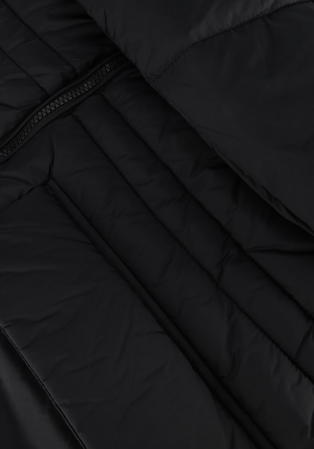 Schwarze TOMMY JEANS Wattierte Jack TJW MIDI VAIL PUFFER - large