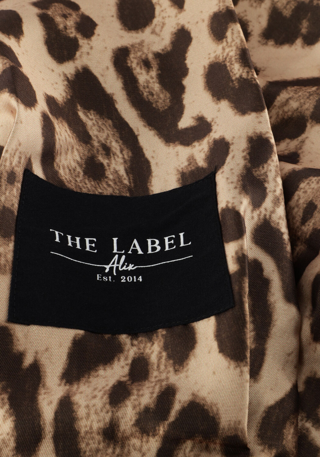 Beige ALIX THE LABEL Blusen LADIES WOVEN JAQUAR OVERSIZED BLOUSE - large