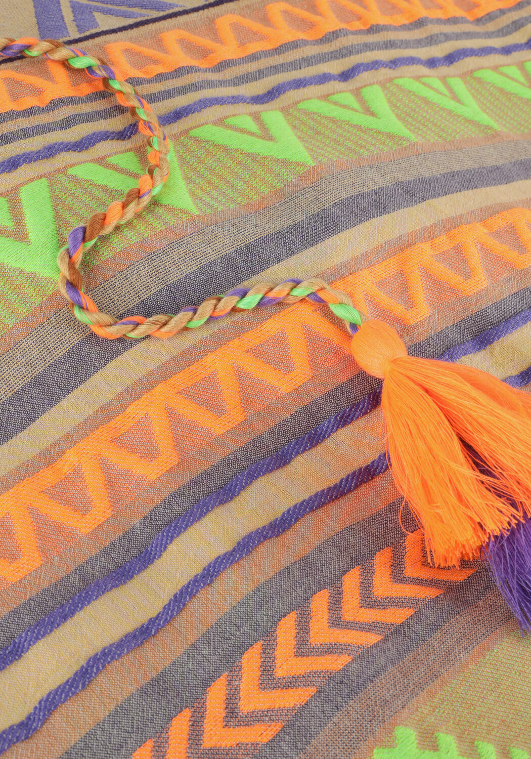 Mehrfarbige/Bunte DEVOTION Midikleid VELOUDENIA - large