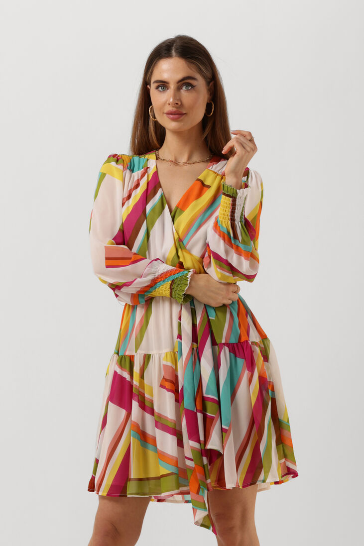 mehrfarbige/bunte suncoo minikleid ceylia