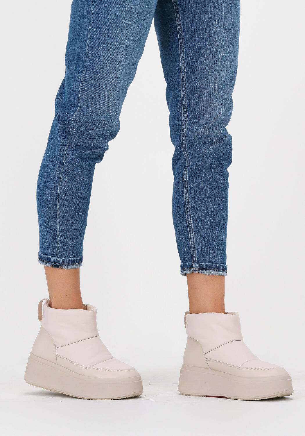 Beige ASH Ankle Boots MAXIBIS03 - large