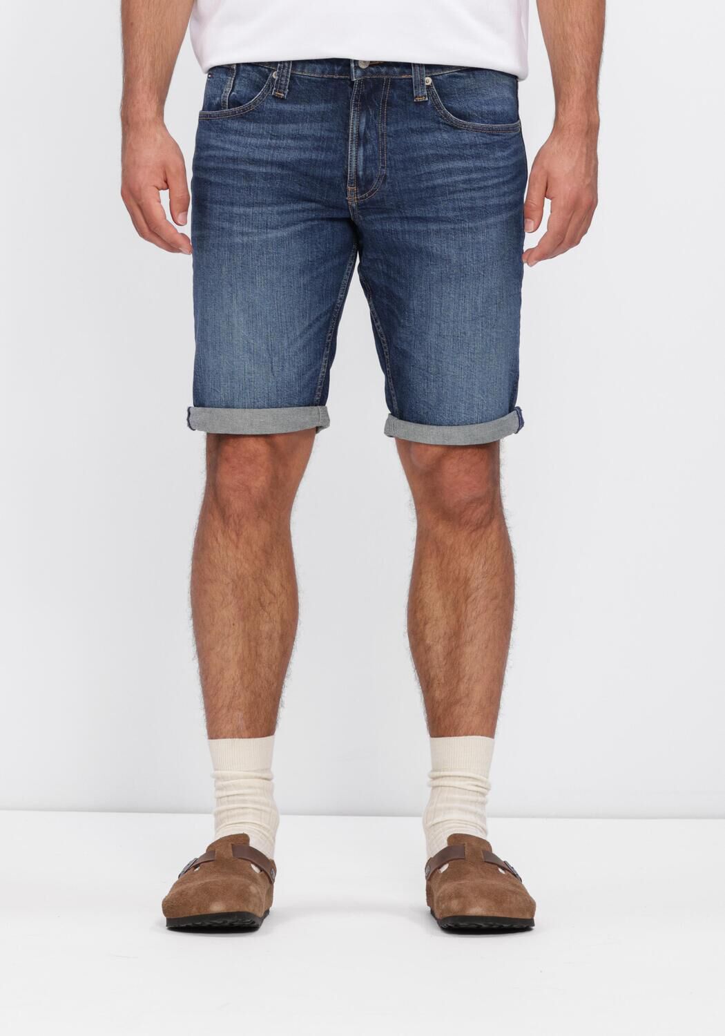 Blaue TOMMY JEANS Kurze Hosen RONNIE SHORT - large