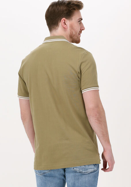 Grüne G-STAR RAW Polo-Shirt DUNDA SLIM STRIPE POLO S/S - large