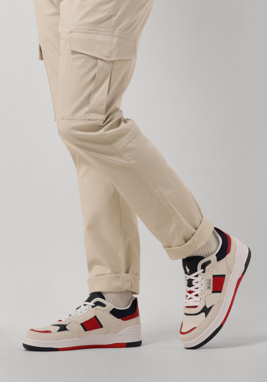 Beige POLO RALPH LAUREN Sneaker Low MASTERS SPRT - large