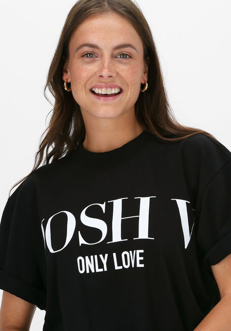 Schwarze JOSH V T-shirt TEDDY ONLY LOVE - large