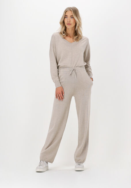 Taupe KNIT-TED Jogginghose NOOR PANTS - large