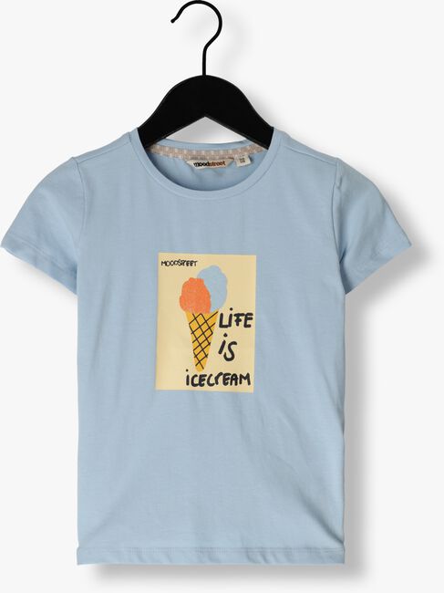 Hellblau MOODSTREET T-shirt GIRLS T-SHIRT PRINT - large