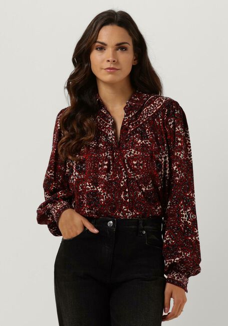 Rote IDANO Blusen TAMILA - large