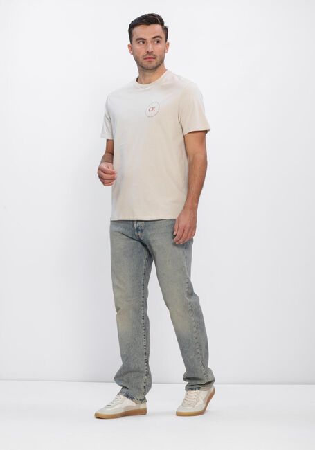 Sand CALVIN KLEIN T-shirt 30S EU WHOLESALE JEANS GRAPHICS - large