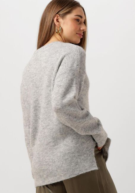 Graue VANILIA Pullover ABIGAIL STRUCTURED SWEATER - large