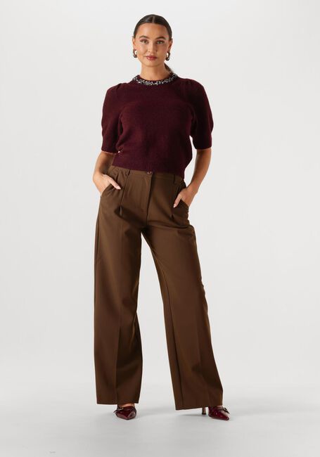 Bordeaux NEO NOIR Pullover MAIA STONE KNIT BLOUSE - large