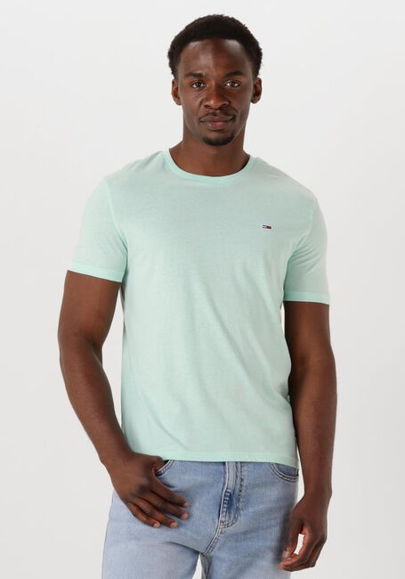 Minze TOMMY JEANS T-shirt TJM XSLIM JASPE HTR TEE EXT - large
