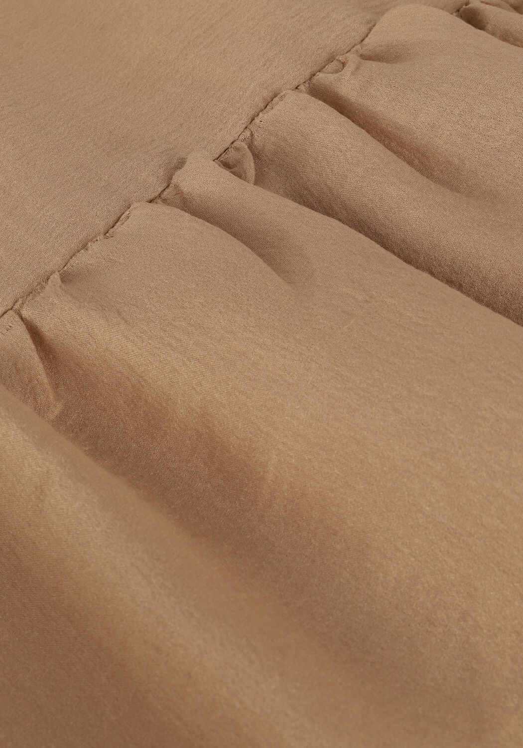 Camelfarbene BRUUNS BAZAAR Midikleid ZARA LUCA DRESS - large