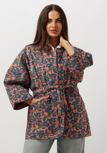 Mehrfarbige/Bunte LOLLYS LAUNDRY Kimono TOKYOLL SHORT KIMONO LS - large