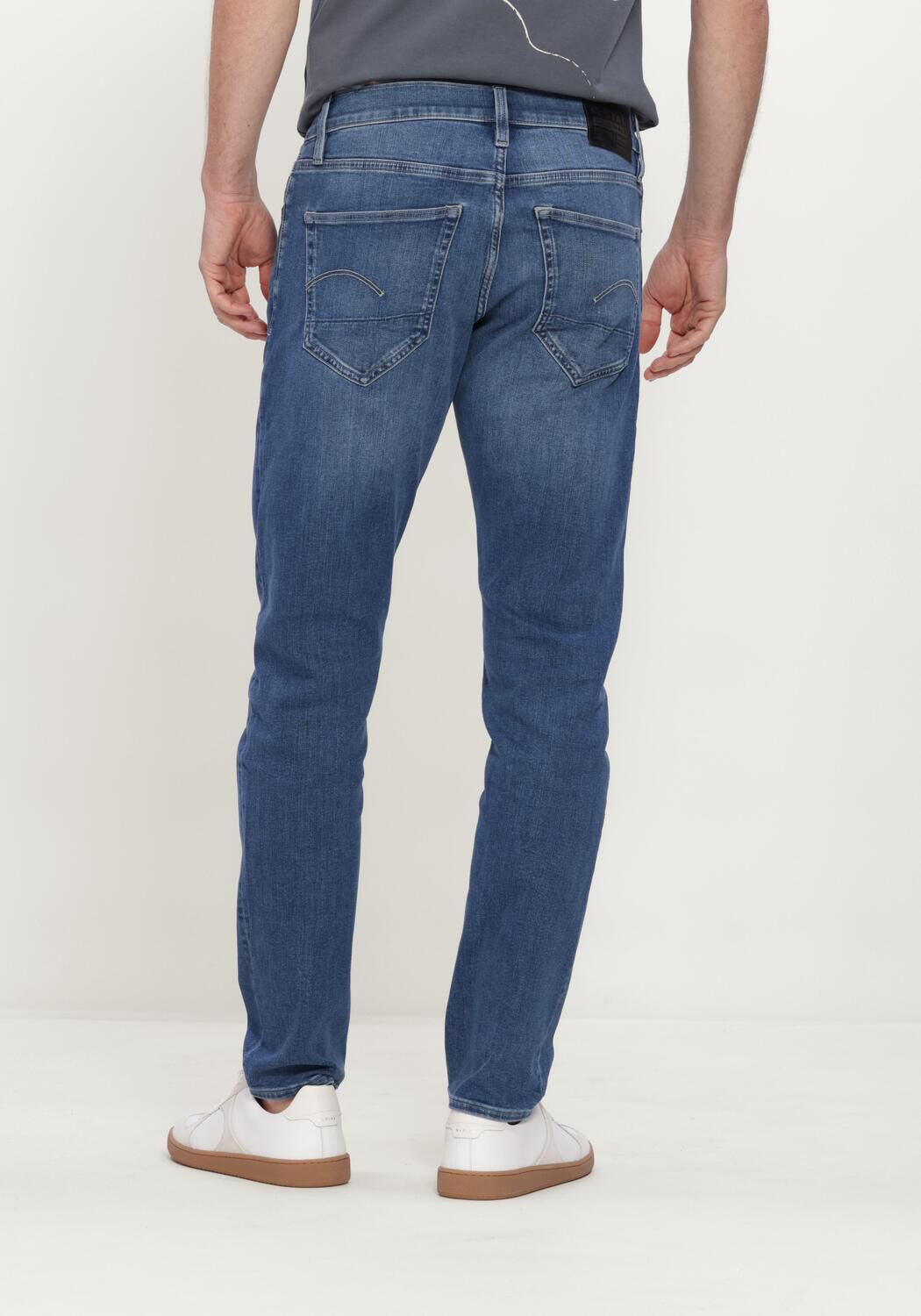 Blaue G-STAR RAW Slim fit jeans 3301 SLIM - large