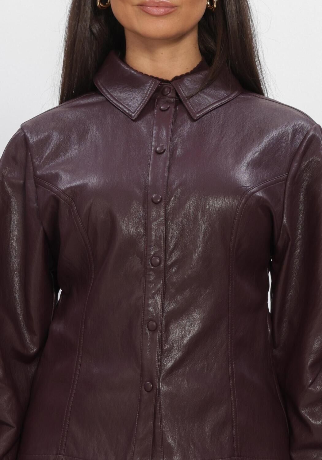 Bordeaux AAIKO Blusen ISABEL PU 689 - large