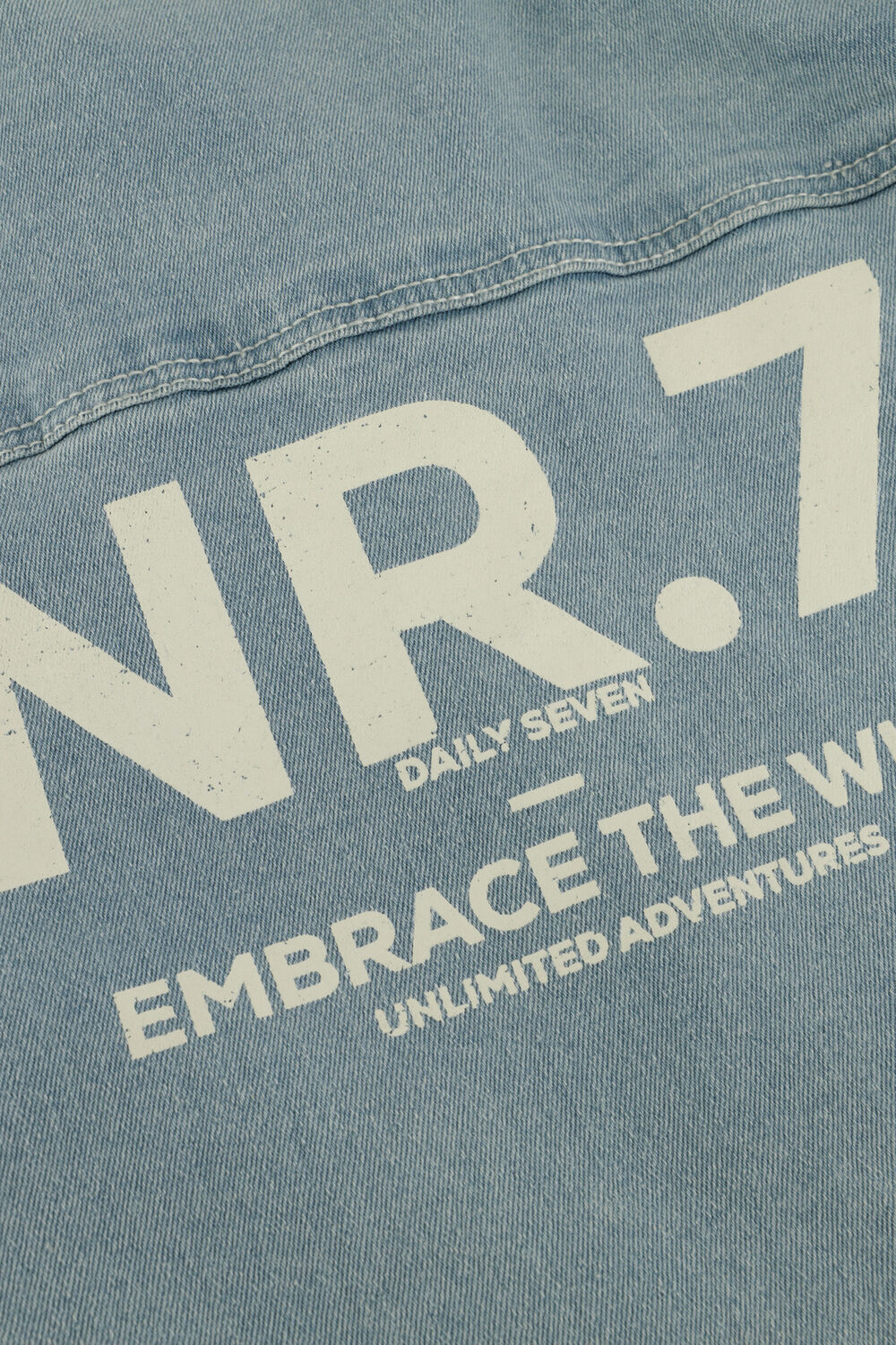 Hellblau DAILY7 Jeansjacke DENIM JACKET - large