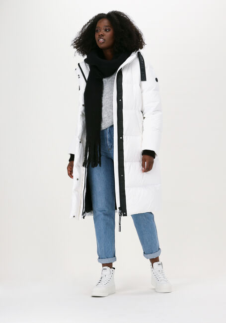 Wei&szlig;e BEAUMONT Wattierte Jack PUFFER RECYCLED PARKA - large