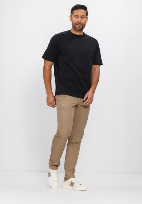 Schwarze GENTI T-shirt T-SHIRT SS 1227 - large