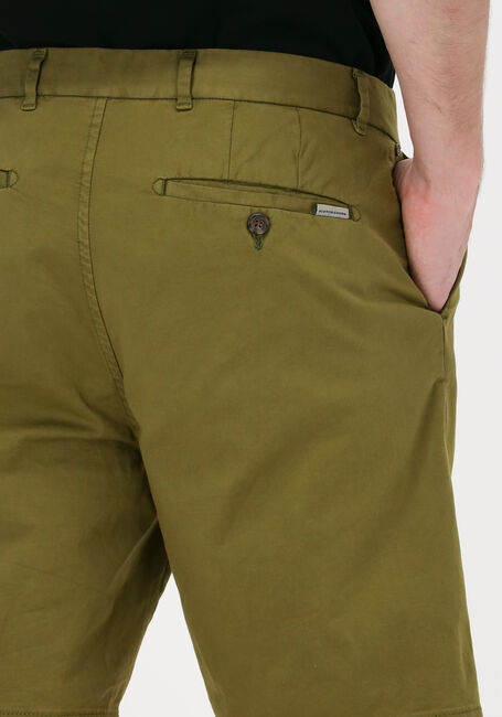 Grüne SCOTCH & SODA Kurze Hose STUART GARMENT-DYED PIMA COTTON-BLEND SHORT - large