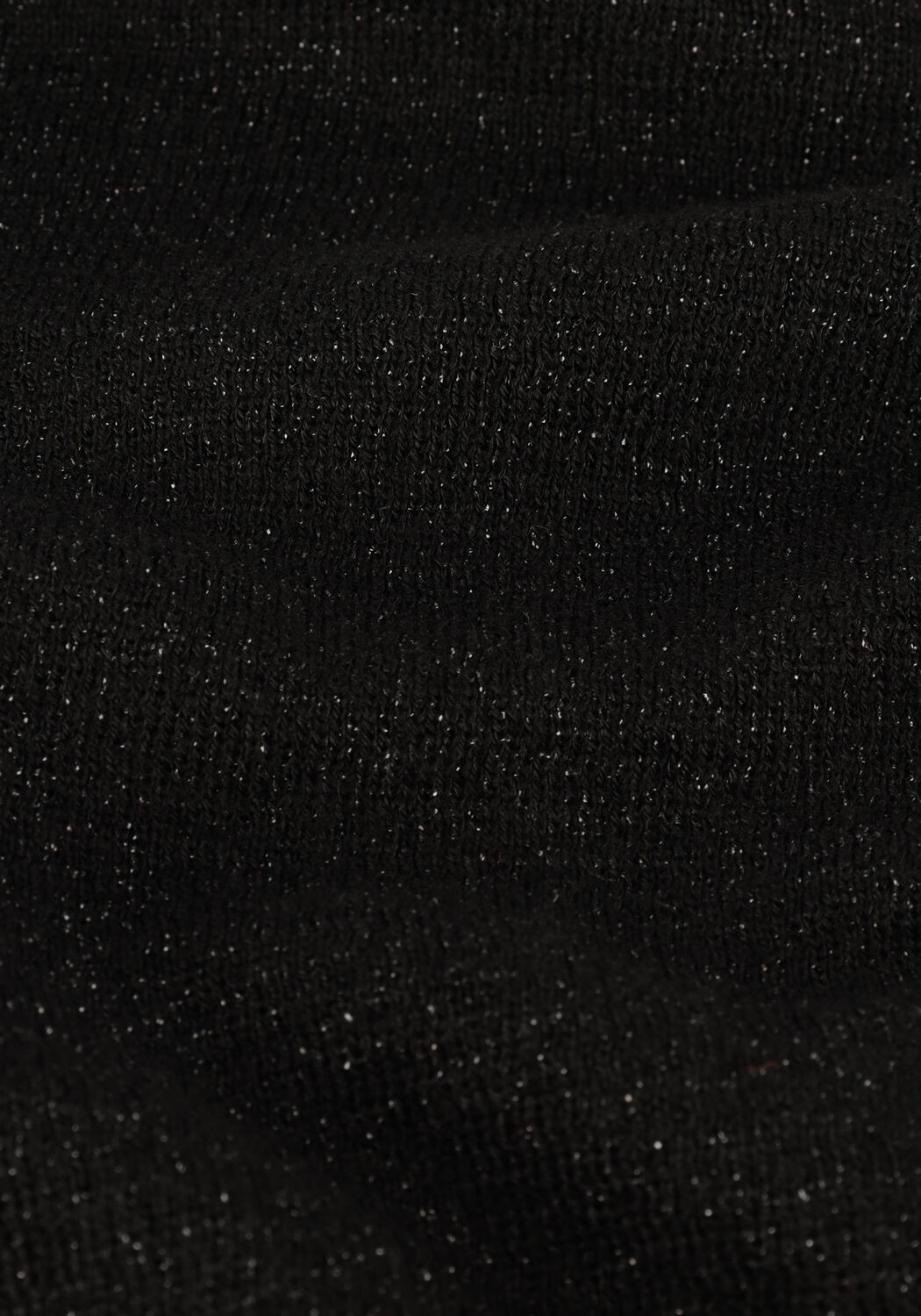 Schwarze EST'SEVEN Tops & T-shirts EST'TURTLE NECK LUREX NIKOLE - large