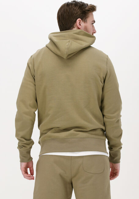Khaki TOMMY HILFIGER Sweatshirt SQUARE LOGO HOODY - large