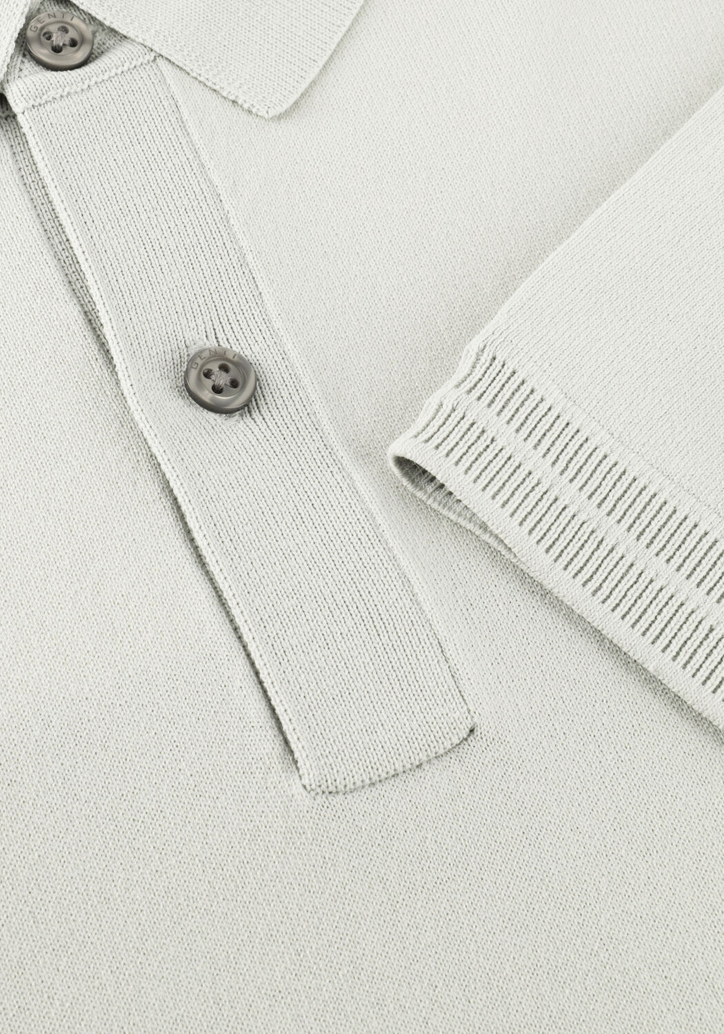 Gr&uuml;ne GENTI Polo-Shirt POLO 2 BUTTON SS 1260 - large