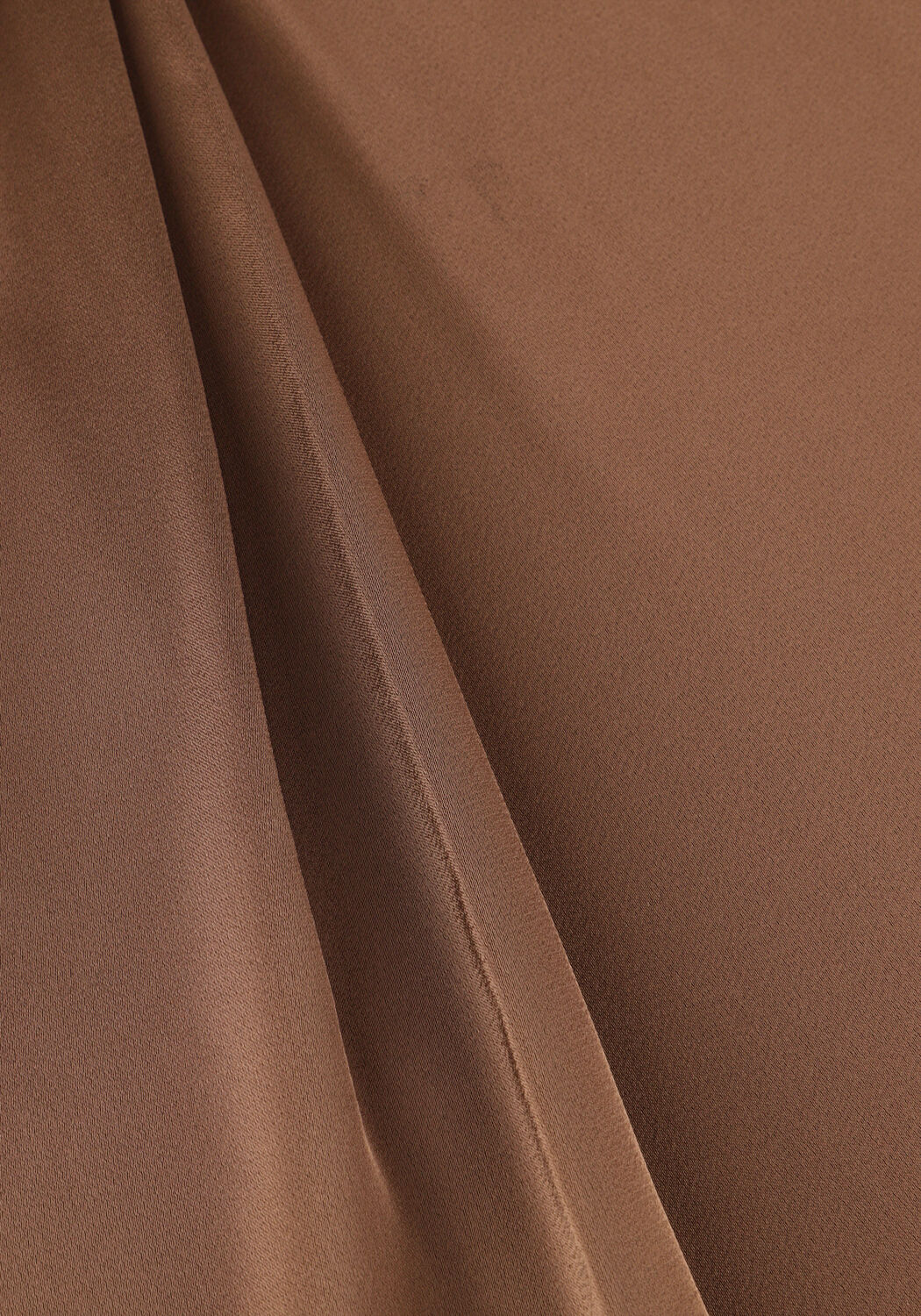 Braune NEO NOIR Blusen FLEUR DRAPY SATIN BLOUSE - large