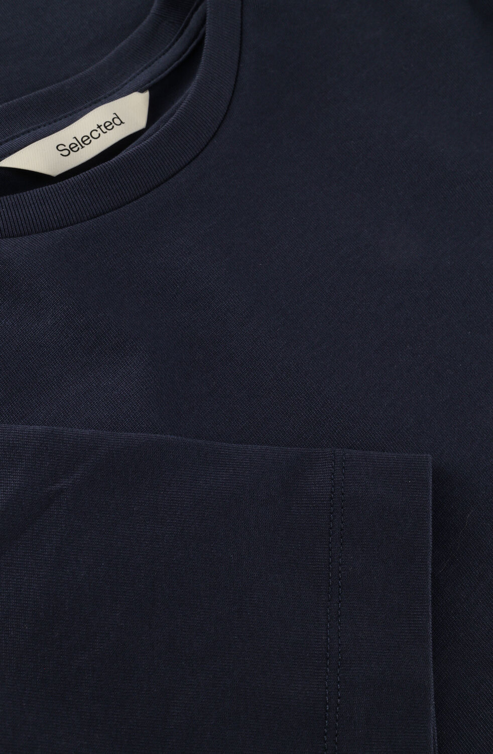 Dunkelblau SELECTED WOMEN Maxikleid SLFESSENTIAL SS POCKET ANKLE DRESS - large