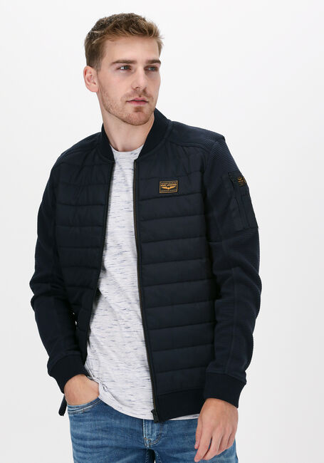Blaue PME LEGEND Jack ZIP JACKET OTTOMAN MIXED PADDE - large