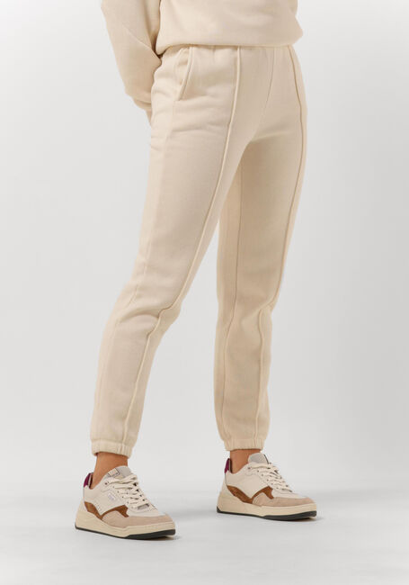 Ecru ALIX THE LABEL Jogginghose LADIES KNITTED SWEAT PANTS - large