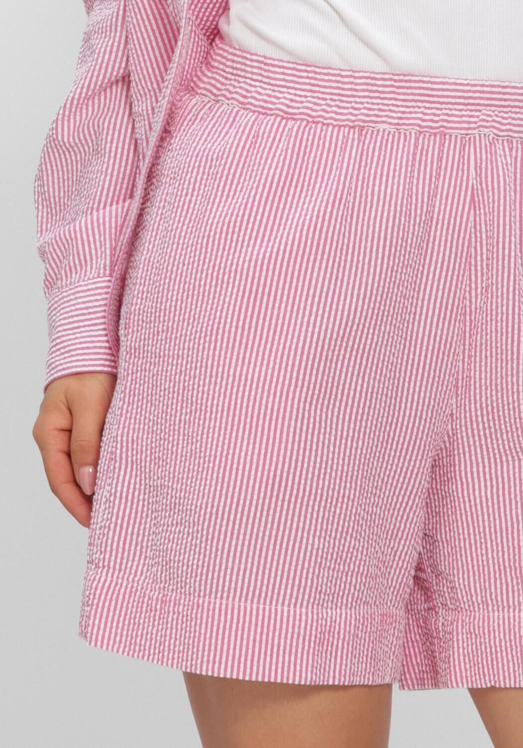 Sand MSCH COPENHAGEN Hosen MSCHFELICITY HW SHORTS STP - large