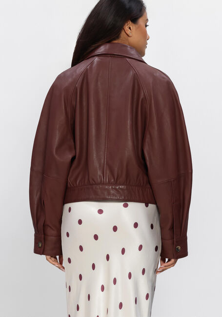 Bordeaux STUDIO AR Lederjack ANA SHEEP VEG NAPPA - large