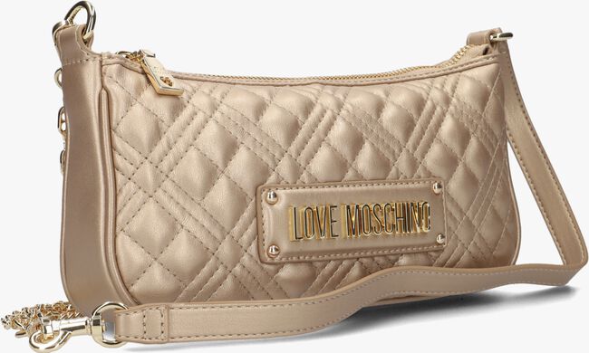 Goldfarbene LOVE MOSCHINO Umhängetasche MULTI CHAIN QUILTED 4258 - large