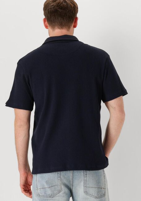 Dunkelblau ANERKJENDT Polo-Shirt AKKIKI WAFFLE POLO TEE - large